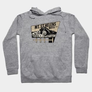 Vintage Mt. St.Helens Motel Hoodie